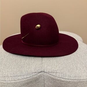 Gigi Burris Millinery Waverly pin-embellished felt hat
